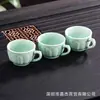 Tetera de Celadón al por mayor para preparar té, Tetera individual para uso doméstico, Tetera de cerámica, Juego de té de cerámica, Juego de tazas para uso doméstico, Gran capacidad con filtro