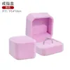 Caja de Empaque para Joyería Caja para Anillos Caja para Pulseras Almacenamiento de Joyería de Terciopelo Caja de Empaque para Colgantes Caja de Regalo para Collares Venta Directa