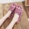 2019 Zapatillas de Tela de Lino Estilo Coreano para Interior de Piso de Madera con Suela Suave Primavera y Verano Lavables a Máquina para Hogar Cuatro Estaciones
