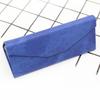 Estuche Triangular Plegable de Cuero para Gafas de Sol Estuche para Gafas para Miopía de Estudiante Gafas de Sol Se Puede Imprimir con Logotipo Almacenamiento de Gafas de Sol