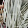 Cordones de algodón encerado 5 mm color natural cuerda de algodón encerado línea Pagoda tela de algodón encerado cuerda de algodón encerado cordones encerados cinturón de cera plano hueco