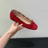 Zapatos de ballet versátiles de suela blanda estilo francés 2026, Zapatos planos de hada elegantes con lazo estilo coreano