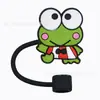 Tapa para pajita Sanrio, funda de silicona de grado alimenticio para pajita, tapa antipolvo para pajita de 10 mm, tapón para pajita de 8 mm