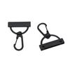 Electroforesis Gancho Negro Hebilla Clip de Cola Cinta Tornillo Metal Colgante Hebilla Accesorios Herrajes para Equipaje Hebilla de Gancho de Cinta Ancho Interior 3cm