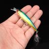 Isca Artificial Falsa Laser Isca Falsa 9cm7g Conjunto Mino Luya Isca Peixe MI094