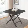 Nova Mesa Dobrável para Moradia Alugada, Mesa de Jantar Doméstica, Mesa de Estudo, Mesa Portátil para Exterior de Dormitório