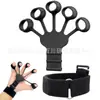 Entrenador Popular de Dedos de Silicona de 5 Dedos, Tensor de Muñeca, Corrector de Tiro de Baloncesto, Agarre Auxiliar para Entrenamiento de Baloncesto