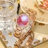 Moda Trendy da Internet GUU Relógio Feminino com Pulseira de Aço Feminino à Prova d'Água Quartzo Estudante Feminino Relógio de Quartzo Retro Moda para Mulheres
