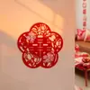 Decoración de Habitación de Boda con Juego de Caracteres de Doble Felicidad para Bodas, Pegatinas de Caracteres de Doble Felicidad Grandes y Pequeñas para Decoración de Puertas y Ventanas de Dormitorio