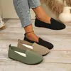 2026 Verano Nuevo Comercio Exterior Tallas Grandes Mujer Casual Cómodo Hueco Simple Moderno Ropa Exterior Zapatos Individuales Talla Única para Todos