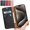 Estojo de Couro para Celular Samsung S25Ultra Aplicável em Fronteiras Estojo para Celular S25 Edge Estojo Protetor Tipo Flip Magnético com Cobertura Total