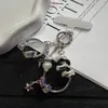 Colgante de auricular moderno y genial Cadena para colgar en el teléfono móvil Cadena de hueso de serpiente para muñeca DIY Llavero versátil Accesorio para bolso Antiperdida