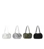 Bolsa Tote Transfronteriza de Plumón Reciclado Rpet Bolso Rellenado de Algodón Rpet Bolso Acolchado de Algodón para Axila Fábrica Personalizada