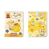 Cuaderno Estrella A7 con Cubierta de Plástico Cuaderno Inspirador Planificador de Bolsillo A7 Cuaderno Lindo de Capibara para Estudiantes