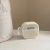 Capa Magnética com Bolinhas Rosa e Flores de Renda Adequada para AirPods Pro3 Portátil Pro/Pro2 Apple Estojo para Fone de Ouvido de 2ª Geração 3ª Geração