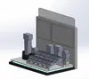 Suporte de exibição de acrílico personalizado, produtos de acrílico, suporte de mesa para produtos digitais e eletrônicos, impressão UV de fábrica