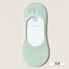 Calcetines tobilleros de color liso para verano, antideslizantes en el talón, calcetines cortos de algodón para mujer, absorbentes de sudor, transpirables, de Zhuji, boca poco profunda, calcetines invisibles
