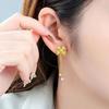 Pendientes de perlas con lazo de princesa, modernos, personalizados, exquisitos y sencillos, regalo para novia a juego.