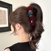 Accesorio para el pelo de coleta alta, pinza de torsión, pinza banana de lunares, pinza de garra, pinza para el pelo de alta gama y exquisita para otoño/invierno para mujer