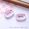 Mini vajilla de dibujos animados, plato, modelo de cuchara de dibujos animados, adorno para muñeca en miniatura, regalo, lindo juego de cocina de juguete