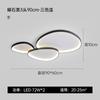 Lámpara de Techo Minimalista de Espectro Completo para Protección Ocular Lámpara de Techo Simple Moderna Lámpara de Sala Lámpara de Recibidor Lámpara de Dormitorio Principal Lámpara de Habitación Lámparas Zhongshan