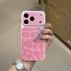 Adecuado para Apple, la Transformación de 18 Segundos a Pro Max, Cordón con Estampado de Leopardo Dulce Japonés y Coreano, Personalización de Funda Dura y Blanda Corning para iPhone