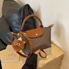 Bolsa de Nylon Fresca de Verão para Mulheres 2025 Nova Moda Versátil Bolsa Transversal Textura de Alta Qualidade Bolsa de Ombro