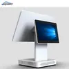 Jie Bao Windows Tela Simples e Dupla Caixa Registradora 15,6 polegadas Pode Ser Equipado com Impressão 58mm Touch Máquina Tudo-Em-Um