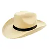 Sombrero Vaquero Blanco en Blanco Publicidad Promoción Impresión Logo Fieltro Vaquero Vacaciones Carnaval Fiesta Occidental Sombrero Adulto