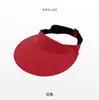 Sombrero de Sol Plegable Wo Nuevo Estilo Verano Integrado Sin Costuras Protección Solar, Sombrero de Sol de Ala Ancha para Hombres y Mujeres con Parte Superior Abierta