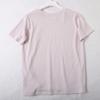 Camiseta Floral de Tres Colores de Manga Corta para Mujer 2026 Nuevo Estilo Coreano Cuello Redondo Copo de Nieve Algodón Transpirable Top Casual para Mujer