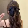 Clip de Pinza Retro Francés con Lazo para Cola de Caballo de Lujo Ligero Temperamental Accesorio para el Cabello Sensación de Alta Gama Nuevo Estilo 2026 Clip de Pelo de Cinta para Mujeres