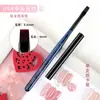 Set de Brochas de Calidad para Uñas Nuevo Producto Transfronterizo, Brocha Plana Cuadrada y Redonda para Gel, Pincel para Pintar, Pincel para Dibujar Líneas, Brocha para Construir