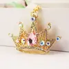 Chaveiro de carro de cristal com coroa de diamante criativa da moda, pingente de acessórios para bolsa feminina, chaveiro atacado 776