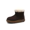 Sapatos Infantis Estilo Inverno Botas de Neve para Crianças 2025 Botas Foscas Moda Coreana Versátil Para Meninos e Meninas Botas de Algodão Quente com Pelúcia