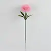 Flor artificial individual de hortensia pequeña y diente de león para decoración del hogar, arreglo de escena de boda, flor artificial, ramo de venta caliente transfronteriza