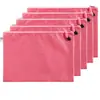 Bolsa de arquivo A4 com zíper bolsa colorida para estudante bolsa de lona bolsa para provas bolsa de dados bolsa estojo bolsa de arquivo pode ser configurada