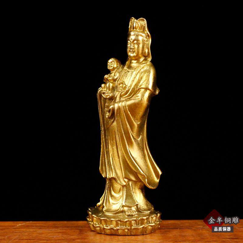 小观音送子高12cm (4)