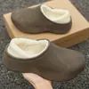Novas Pantufas de Algodão 2027 para Mulheres, Pantufas Quentes Antiderrapantes de Inverno para Casa, Pantufas de Algodão Eva Espessadas Impermeáveis para Casal