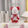 Floristería Eterna Supermercado Tienda de Conveniencia Oso de Peluche Rosa Regalo Día de San Valentín Chino Vestido de Novia