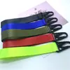 Chaveiro de Fita Colorida Lanyard de Metal de Fita de Alta Qualidade para Carro Pingente de Zíper de Mala Chaveiro de Carro