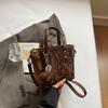 Bolsos de Mano Pequeños Transfronterizos de Moda para Mujer 2025 Nueva Moda Bolso Cruzado Versátil Bolso Tote Tipo Cubo Super Popular