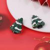 2026 Nuevo Copo de Nieve Navideño Papá Noel Caja de Regalo Accesorios de Resina Sombrero Navideño DIY Accesorios para Calcetín Navideño