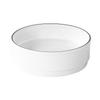 Tazón de comida rápida blanco Milamine Tableware Tazón pequeño de plástico Tazón especial Tazón de verduras al vapor Liuyang Tazón pequeño de porcelana de imitación Tazón de verduras comercial