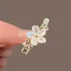 Novo Estilo de Grampo de Cabelo Flor de Pessegueiro Estilo República da China para Mulheres, Acessórios Personalizados Estilo Antigo, Clipes de Roupa para Empresas de Casamento