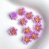 Nueva joyería nacional para uñas con flores de peonía, luminosa, floreciente, estilo chino, accesorios de decoración para uñas