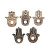 Suporte para exibição de mini bolas de cristal, 4 peças, suporte de madeira para bolas de cristal, suporte para bolas de cristal naturais, série preta