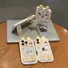 Urso de Manteiga é Adequado para Capa Protetora de Celular Vivox300Pro/S30 Redmi Note14Pro/K70 Anti-Queda