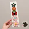 Accesorios para el Cabello de Bebé de Dibujos Animados, Pinzas para el Cabello Fetales, Pinzas de Velcro para el Cabello de Niños, Pinzas para el Cabello de Bebé que No Dañan el Cabello Roto, Pegatinas para el Flequillo, Accesorios para el Cabello Lateral