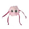 Bola de Brinquedo Automática para Gatos Resistente a Mordidas Transfronteiriça, Gadget de Autoentretenimento e Alívio do Tédio, Bola Saltitante de Pelúcia para Gatos